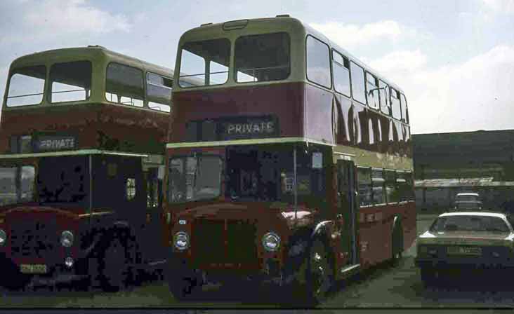 Red Rover Ex Nottingham AEC Renown Weymann 123 & 128